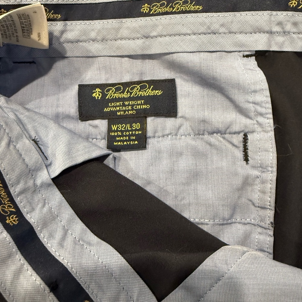 Brooks Brothers Blue Chinos Timeless Elegance
